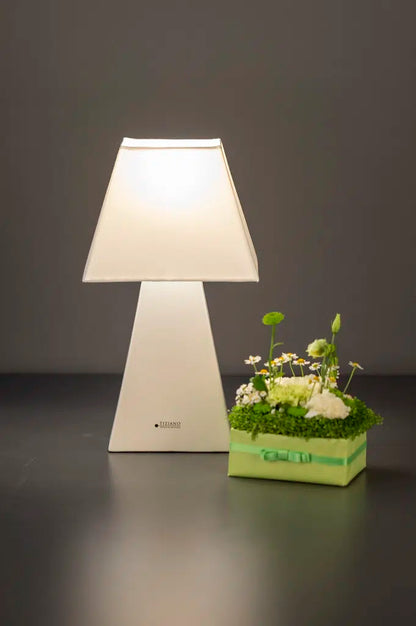 Lampe Crotone eck. creme