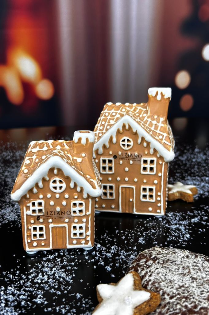 Lebkuchenhaus Piani braun/creme