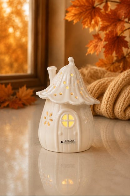 Lichthaus Solina LED creme-weiß – Tiziano Home