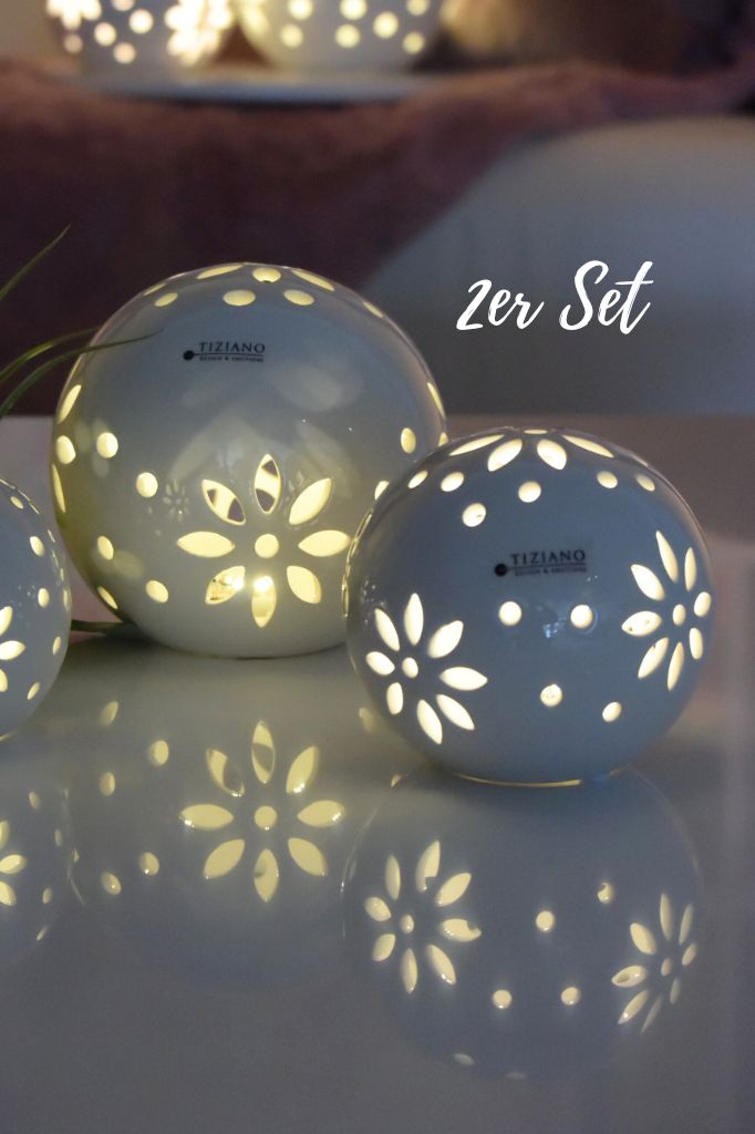 Lichtkugel Tadino 2er Set