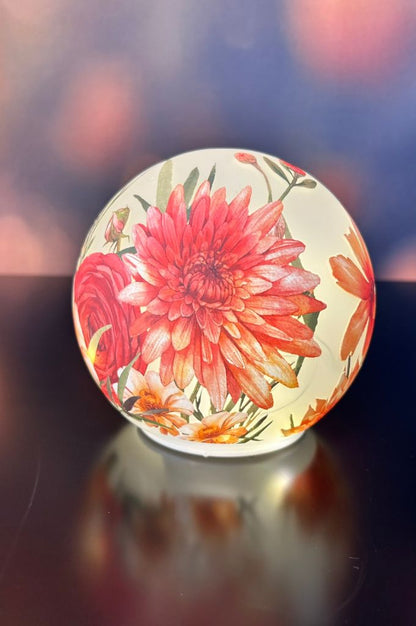 Deko Lichtkugel LED Sommerblumen