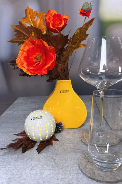 Vase Lissone breit sun