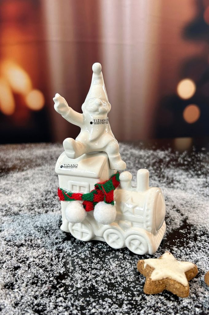 Dekoset Lok Lukas mit Santa Linus creme-weiß