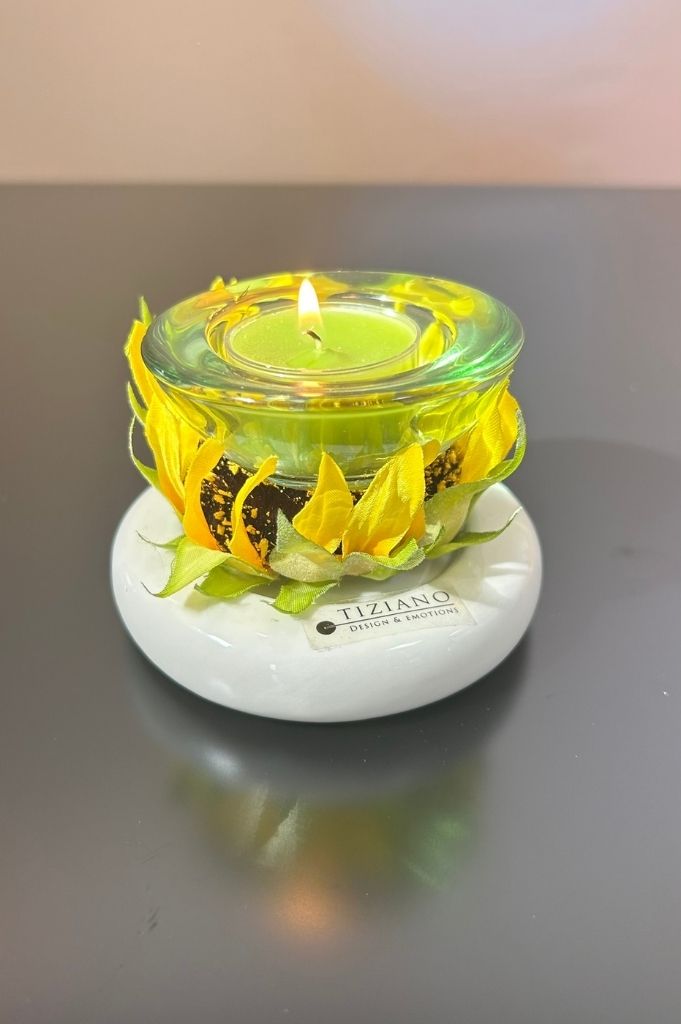 Dekoset Licht Lumina mit Glas Trixy grün-klar