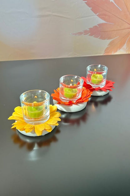 Dekoset Licht Lumina mit Glas