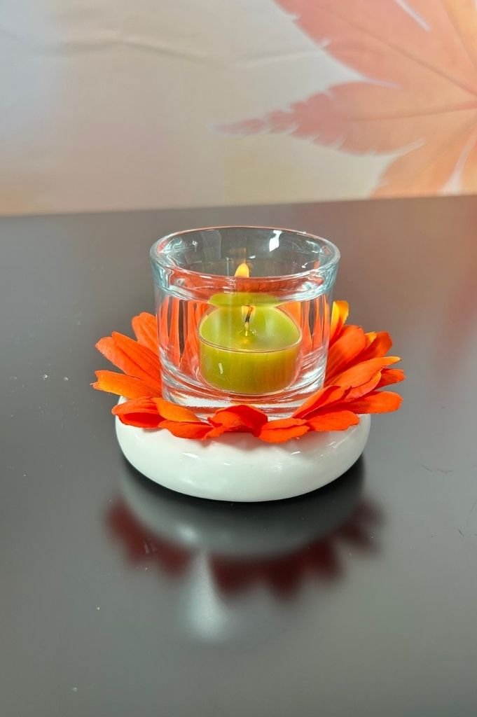 Dekoset Licht Lumina mit Marit Glas+Gerbera