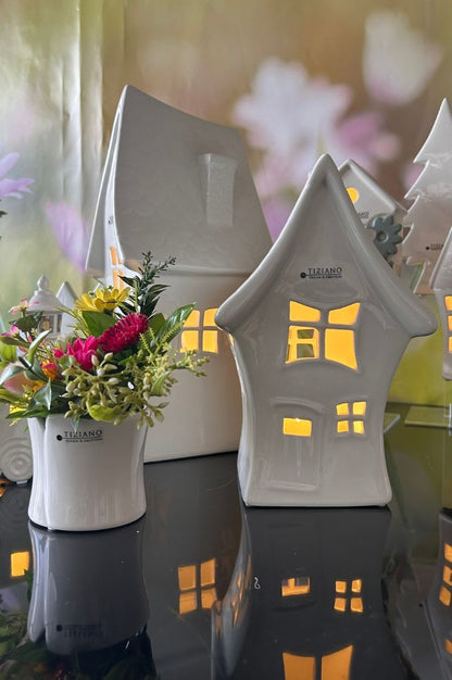 Deko Haus Lurano XL LED creme