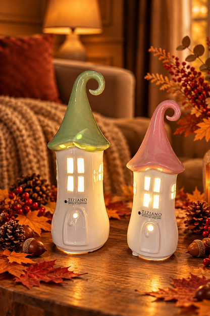 Lichthaus Malva LED mit Dach in 2 Farben