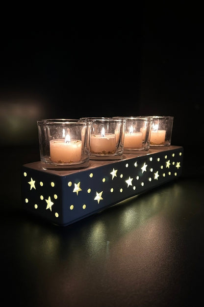 Adventslicht Mantova Stern LED 30cm creme-weiß