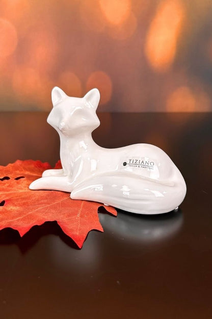 Fuchs Marco liegend creme-weiß