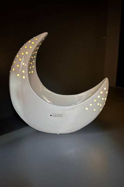 Schale Marina LED creme-weiß