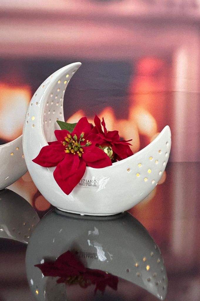 Schale Marina LED creme-weiß