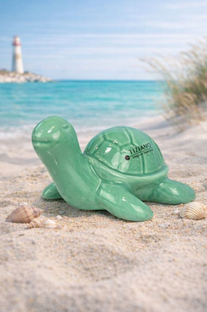 Deko Schildkröte Mattis türkis