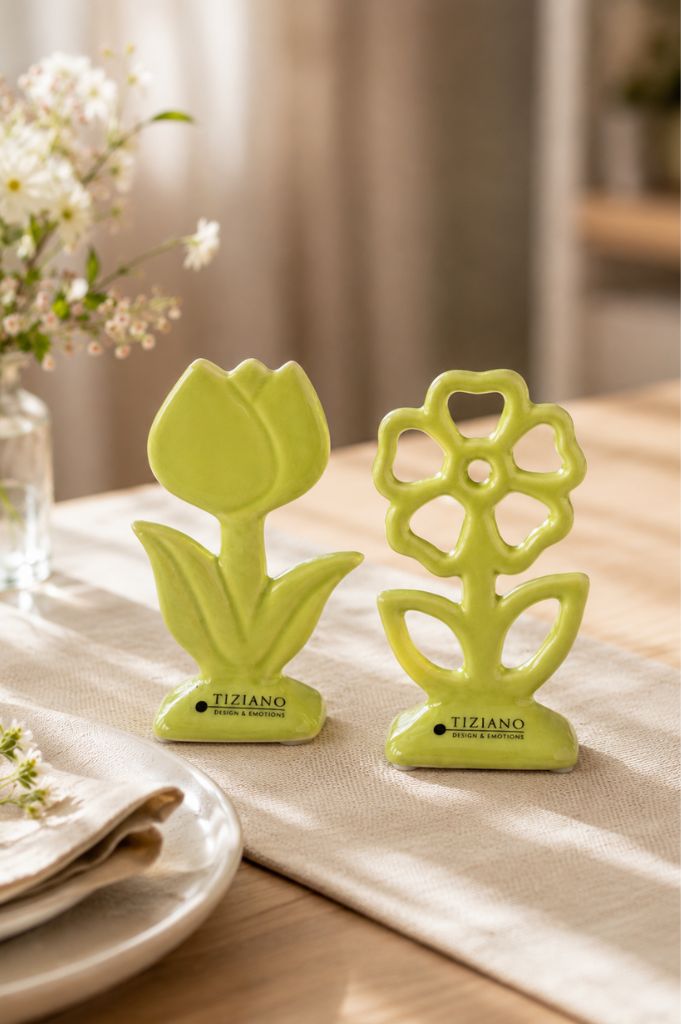 Blume Mesola 12cm in 2 Varianten grün