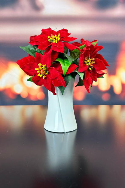 Vase Mondavio creme-weiß