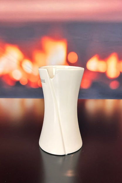 Vase Mondavio creme-weiß