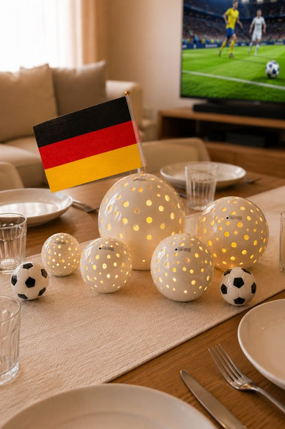 Lichtkugel Padova LED creme-weiß