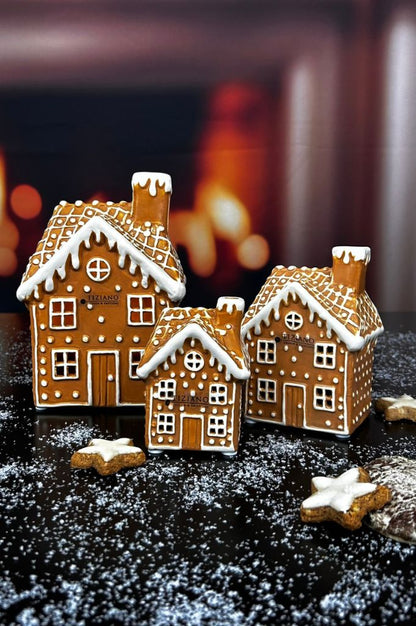 Lebkuchenhaus Piani braun/creme