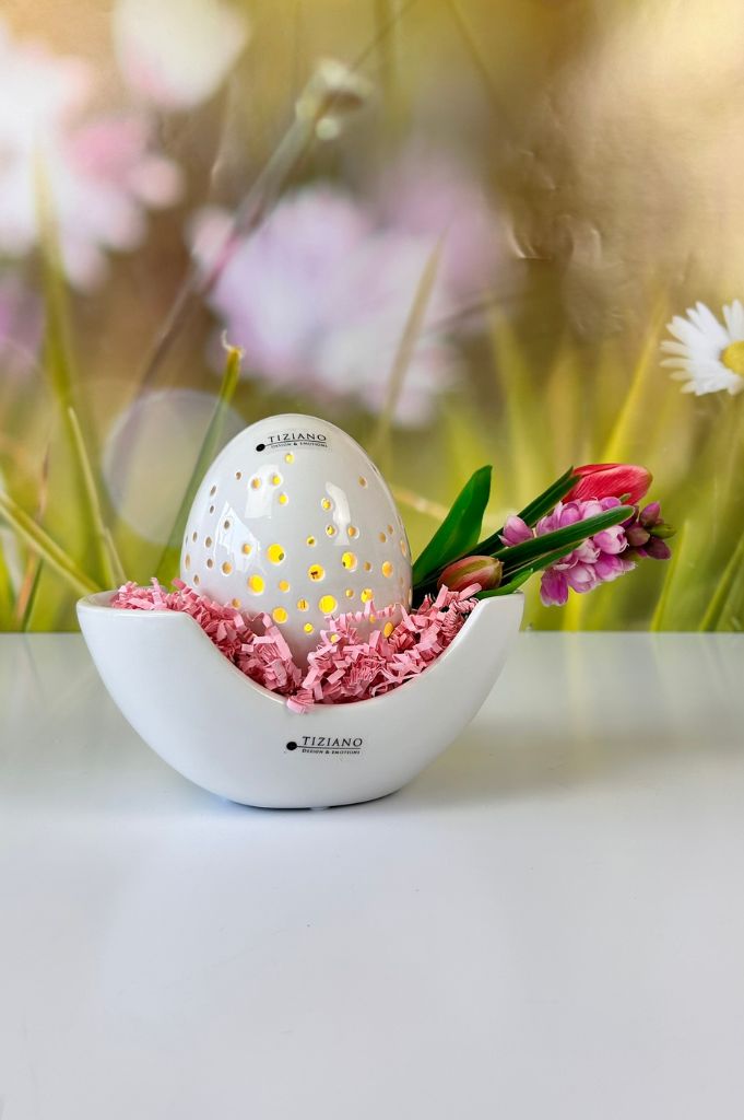 Dekoset Schale Piceno mit Osterfreuden