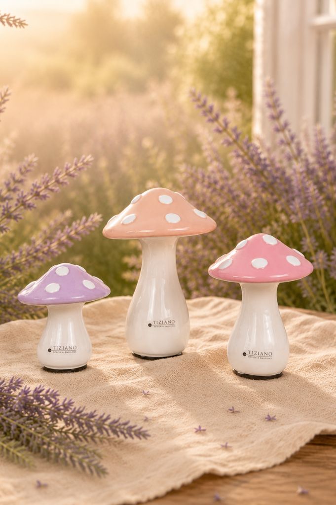 Deko Pilz Ponti farbig sortiert
