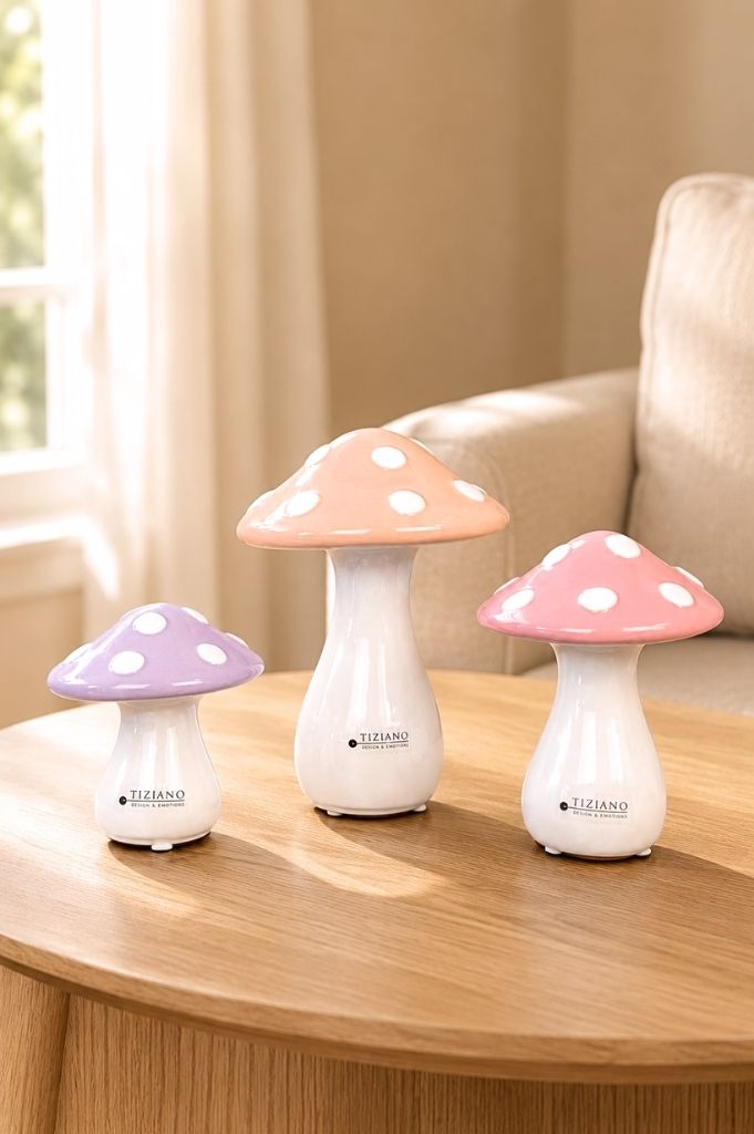 Deko Pilz Ponti farbig sortiert