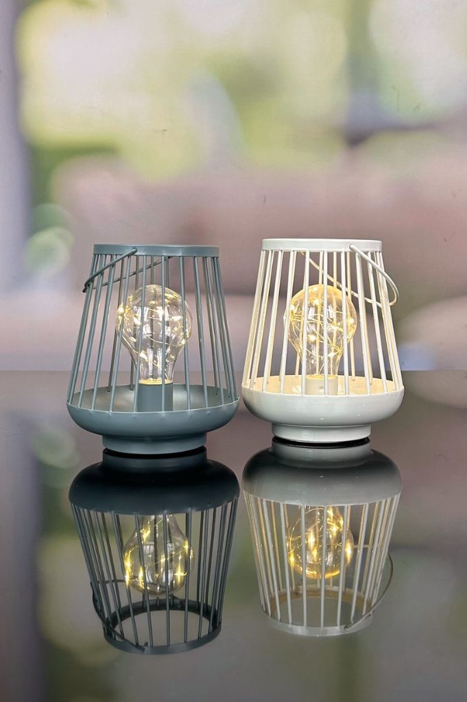 Metall-Licht Porte LED 15,5 cm anthrazit