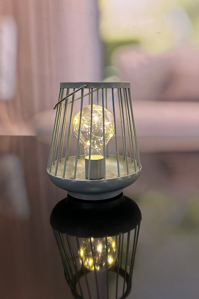 Metall-Licht Porte LED 15,5 cm anthrazit