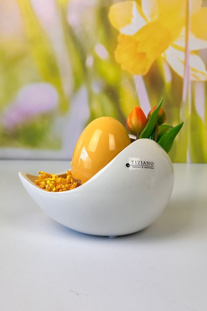 Dekoset Schale Porto mit Ei Cesolo