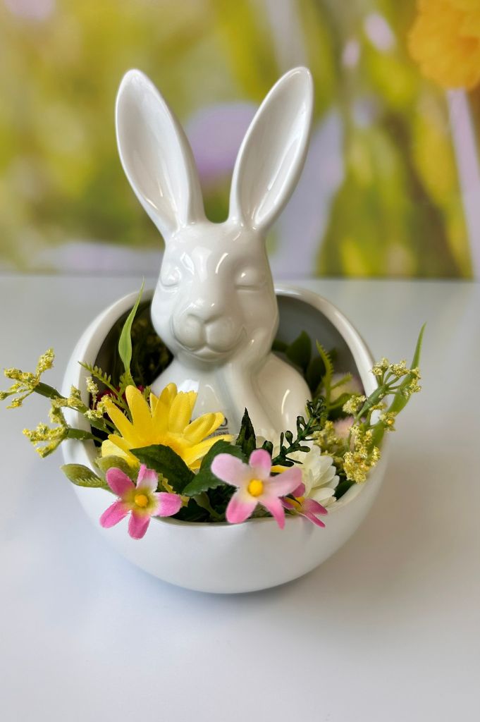 Dekoset Schale Porto mit Hase Enricco