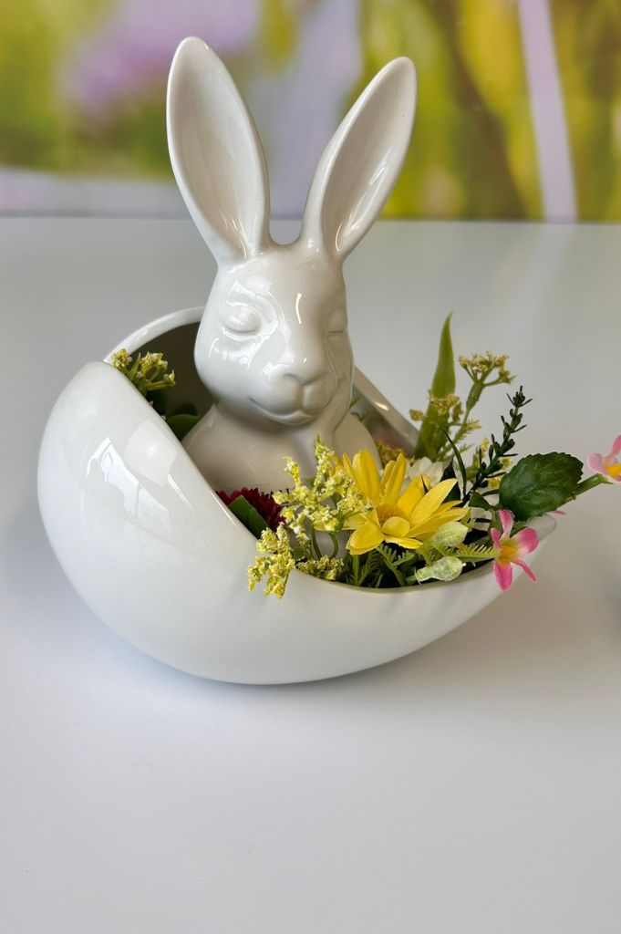 Dekoset Schale Porto mit Hase Enricco