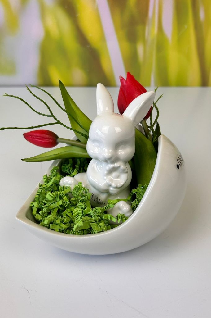 Dekoset Schale Porto mit Hase Finja