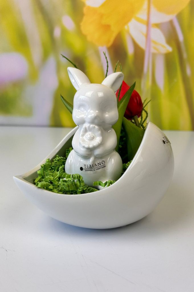 Dekoset Schale Porto mit Hase Finja