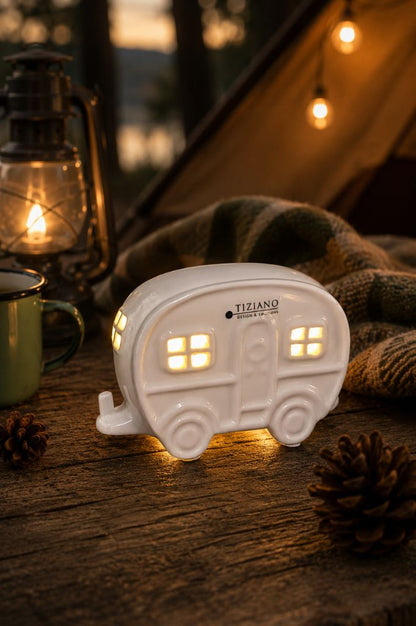 Wohnwagen Casina LED 13cm creme