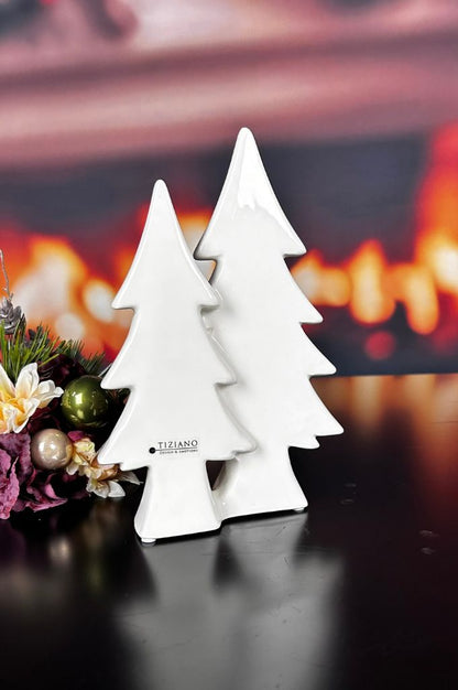 Doppelbaum Adelmo hoch creme-weiß