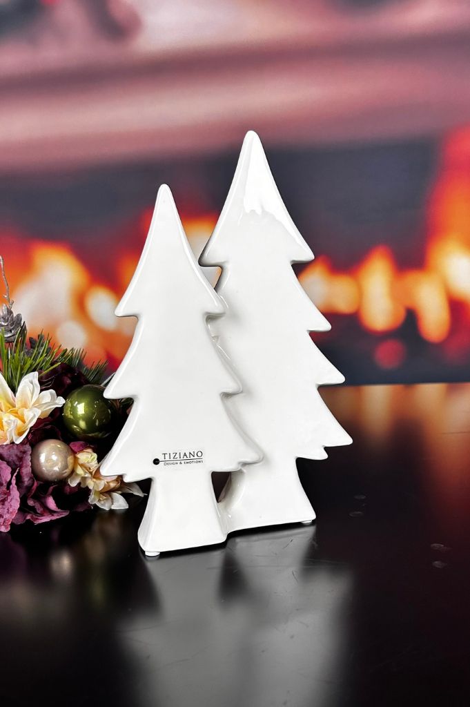 Doppelbaum Adelmo hoch creme-weiß