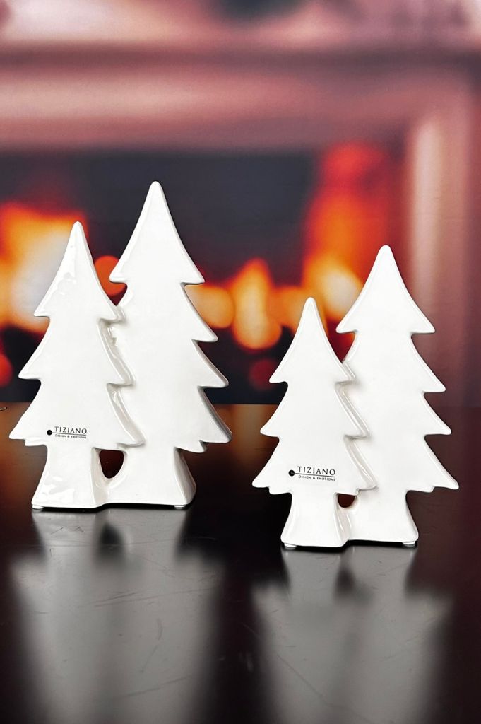 Doppelbaum Adelmo hoch creme-weiß