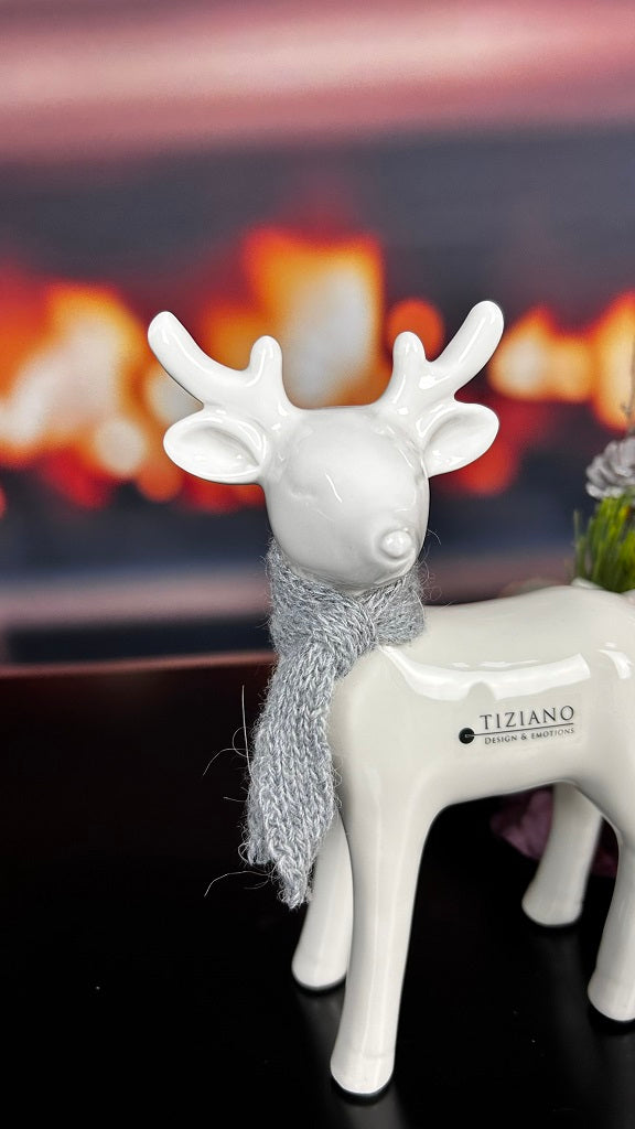 Dekoset Deko Reh Romi+Kugel Splendore LED+Eskimo Annuk