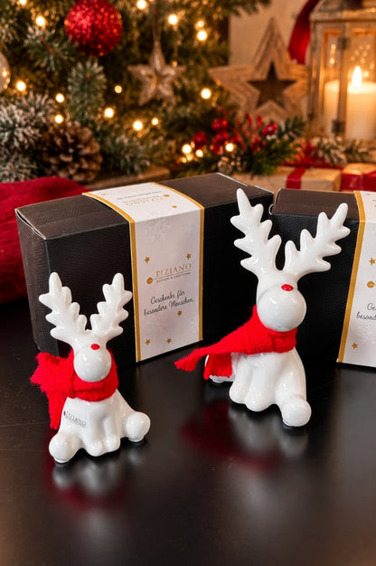 Deko Rentier Rudolph 2fach sortiert in Geschenkkarton