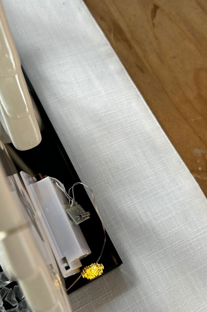 Rückseite Batteriefach