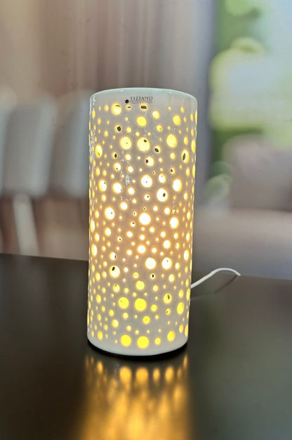 Lampe Salvati weiß-creme