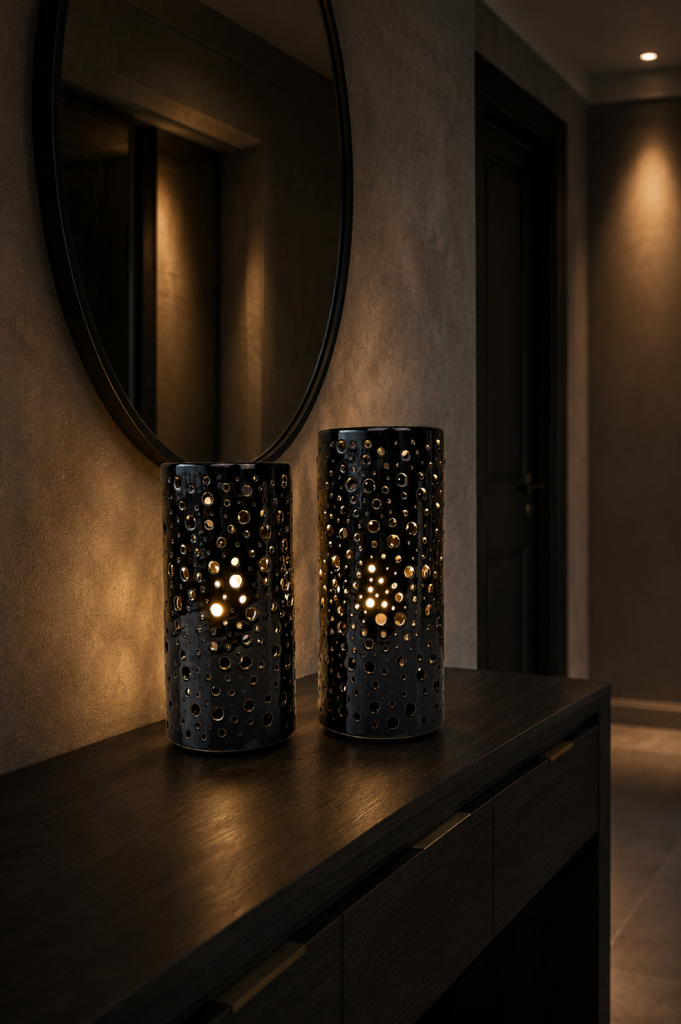 Lampe Salvati schwarz
