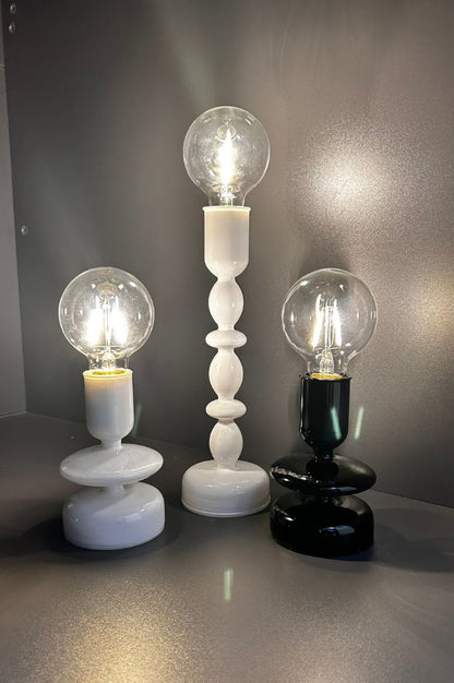 Dekolicht Savazza LED 23,5cm Glas schwarz