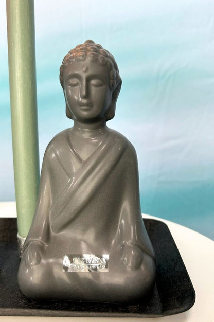 Dekoset Magnetteller schwarz mit Shiva+Prisma