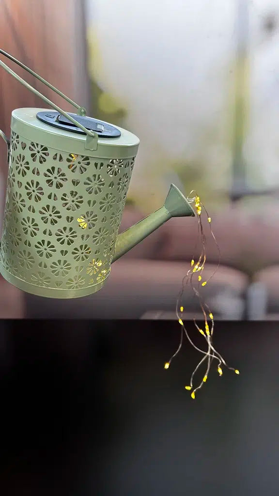 Solar Laterne Gießkanne 26cm