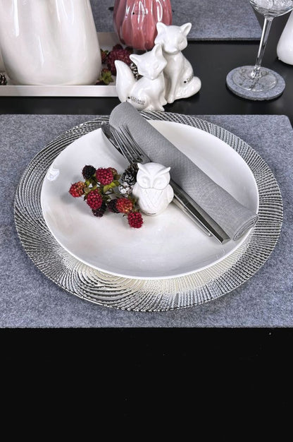 Deko Teller Pellano creme