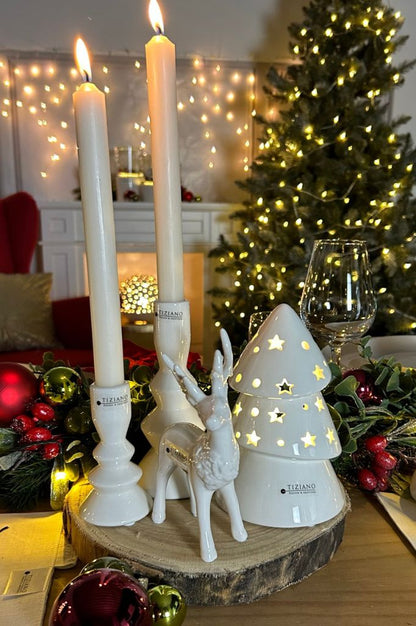 Tischdeko Winterwald