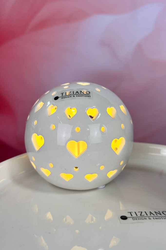 Dekoset Pellano mit Kübel Navelli + Lichtkugel Venetta