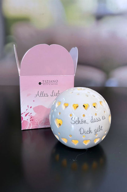 Würfelbox Amore Venetta mit Schrift