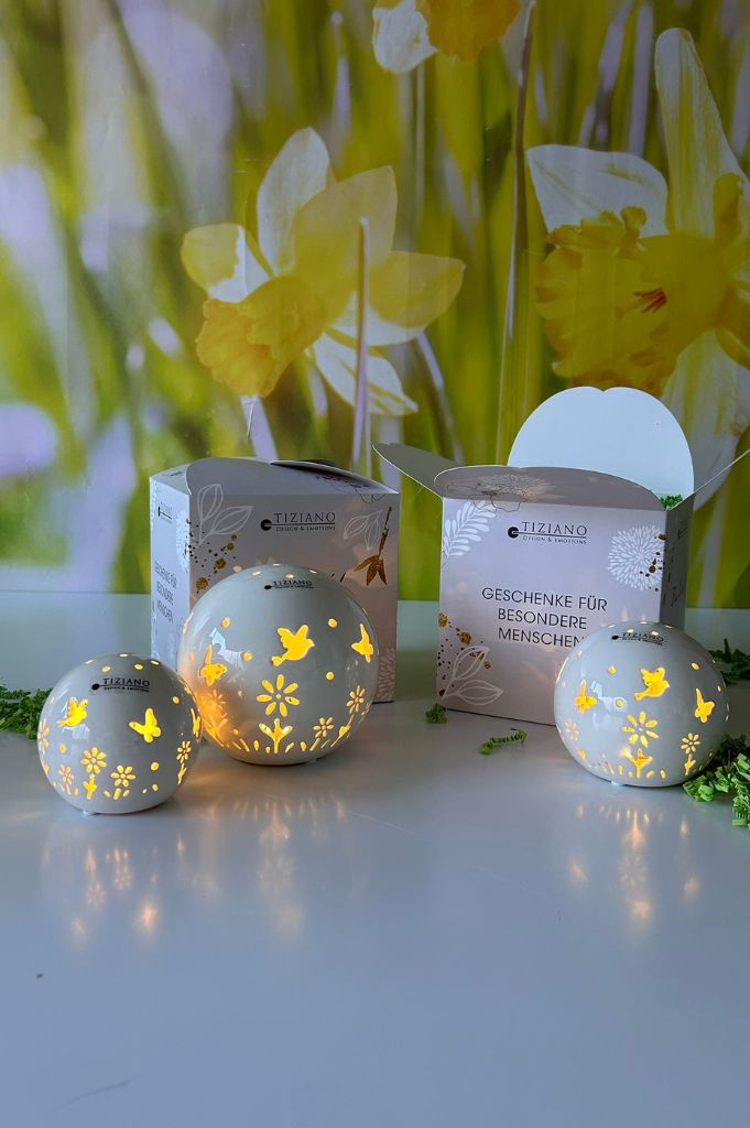 Würfelbox Für Dich mit LED Kugel Polline