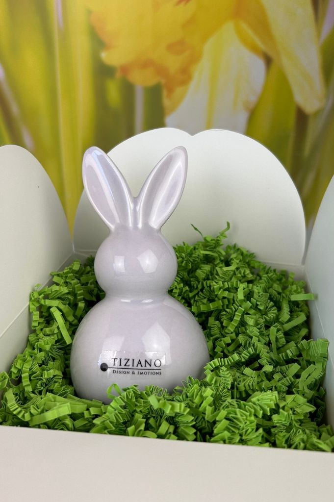 Würfelbox für Dich Hase Damaso lila